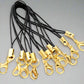 Gold-Plated Lanyard Straps with Lobster Clasps - Artist Corners