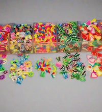 Assorted Colorful Polymer Clay Charms Kit - Artist Corners