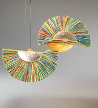 Colorful Fan-Shaped Fringe Tassels with Metal Cap - Artist Corners