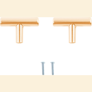 T-Bar Handle (Pair) - Gold Tone HND2