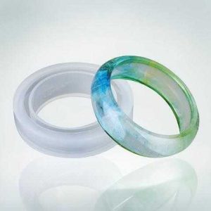 Round High-Gloss Bangle Silicone Mold J50