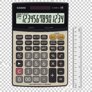 Casio Orignal DJ-240D Plus Check & Recheck Desktop Calculator