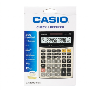 Casio Orignal DJ-2200 Plus Check & Recheck Calculator