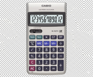 Casio Orignal HL-122TV Electronic Calculator